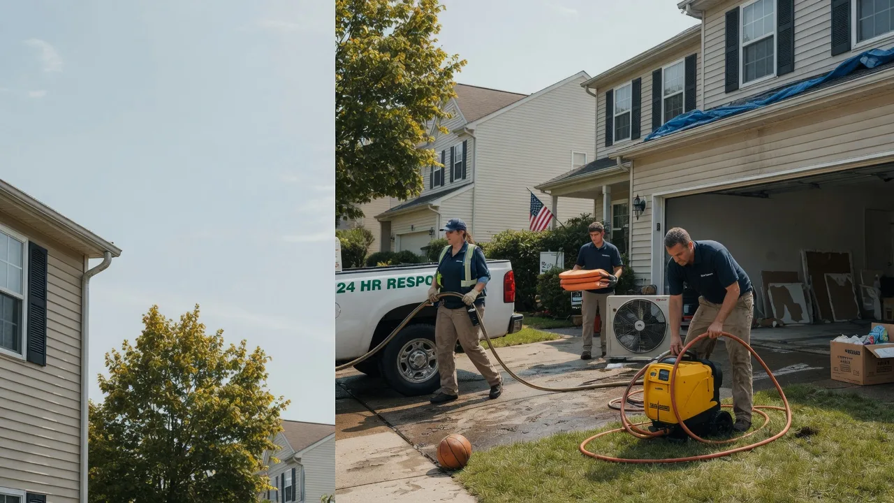 Emergency Water Damage Restoration in Burlington, ND near me